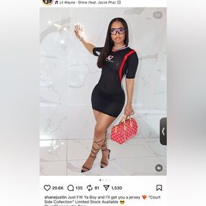 Shane Justin jersey dress